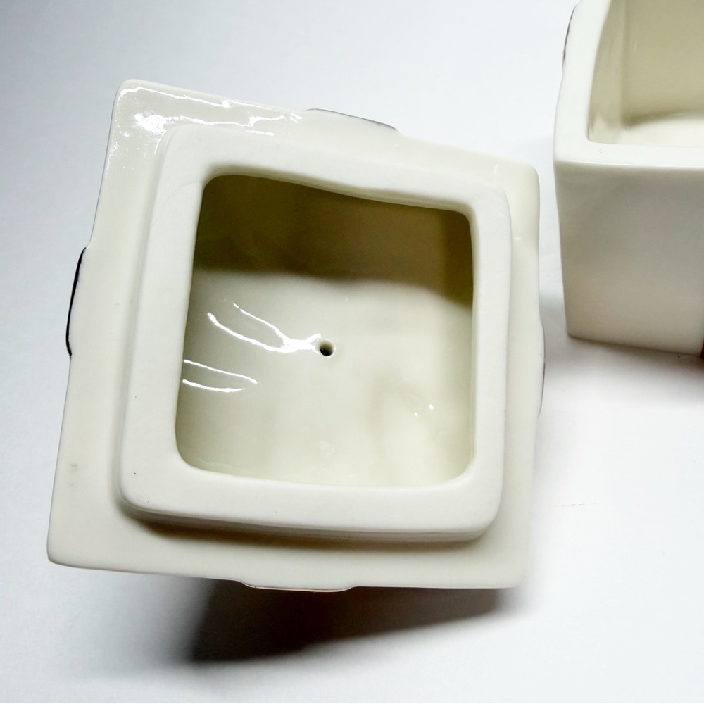 Mikasa Fine China Holiday Elegant Gift Box Trinket Box - Picture 8 of 10